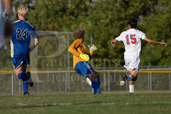 Rockford Christian Boys Varsity Soccer vs Oregon 10-2-2024-0421