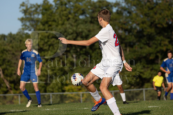 Rockford Christian Boys Varsity Soccer vs Oregon 10-2-2024-0180