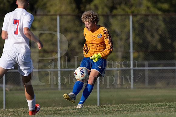 Rockford Christian Boys Varsity Soccer vs Oregon 10-2-2024-0385