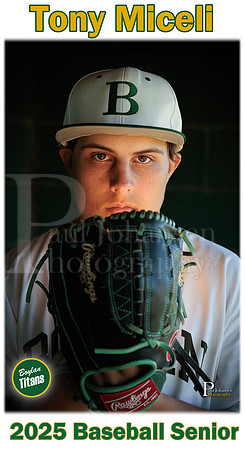 Boylan Baseball Senior 2025 Tony Miceli