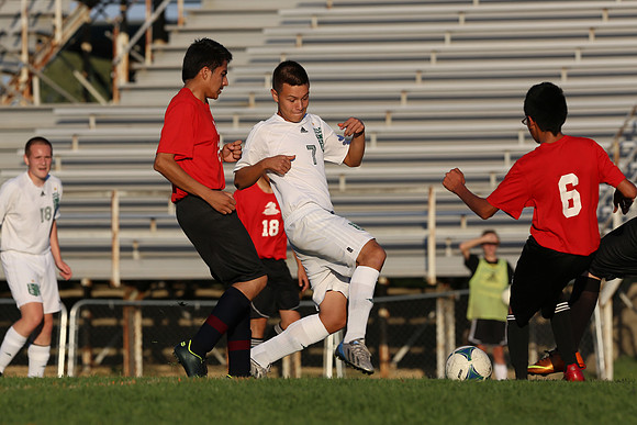 Boylan JV Boys Soccer vs Auburn 10-10-2013-4586