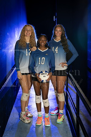 Rockford Christian Girls Varsity Volleyball Senior Banners Fall 2024-0215