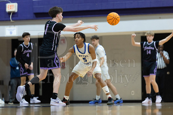 Rockford Christian Boys Varsity Basketball vs Lutheran 1-29-2025-0328