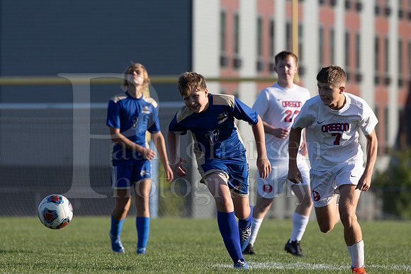 Rockford Christian Boys Varsity Soccer vs Oregon 10-2-2024-0952