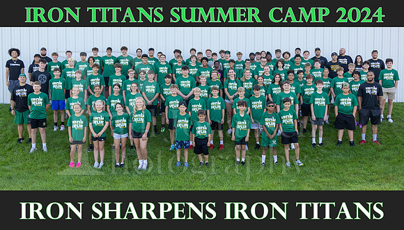 Iron Titans Summer Camp 2024