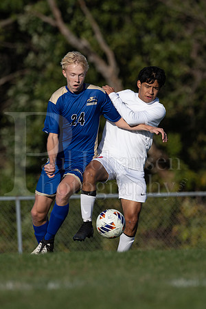 Rockford Christian Boys Varsity Soccer vs Oregon 10-2-2024-0222
