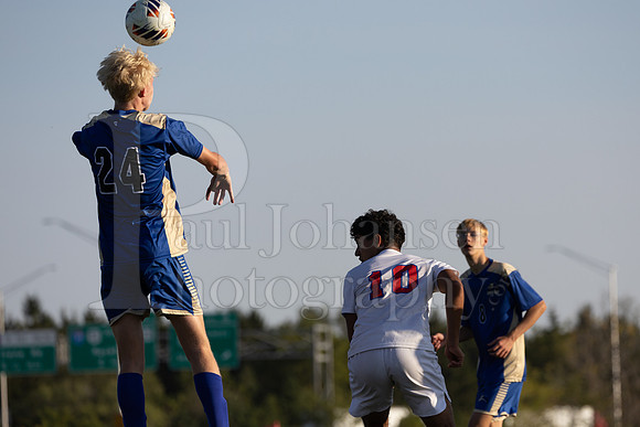 Rockford Christian Boys Varsity Soccer vs Oregon 10-2-2024-0876