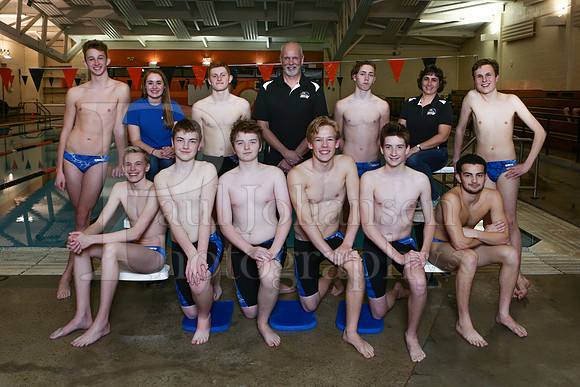 RC Boys Varsity Swimming Team and Individuals Winter 2016-0077