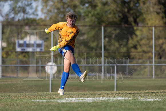 Rockford Christian Boys Varsity Soccer vs Oregon 10-2-2024-0354