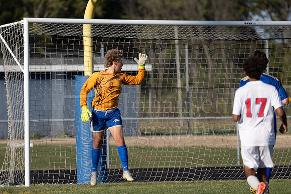 Rockford Christian Boys Varsity Soccer vs Oregon 10-2-2024-0173