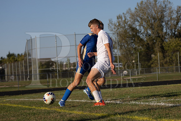 Rockford Christian Boys Varsity Soccer vs Oregon 10-2-2024-0431