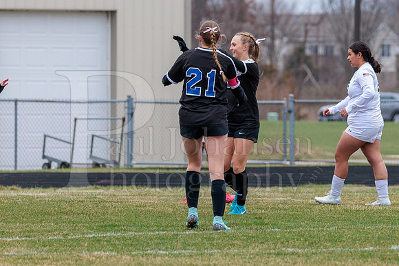 Rockford Christian Girls Varsity Soccer vs Auburn 4-1-2025-0311
