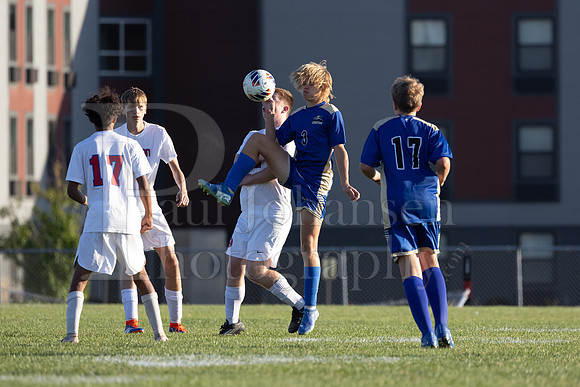 Rockford Christian Boys Varsity Soccer vs Oregon 10-2-2024-0993