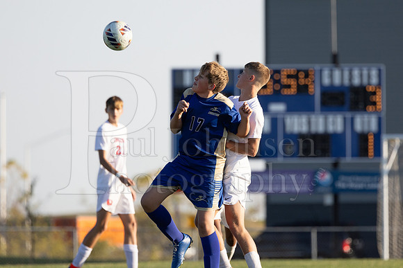 Rockford Christian Boys Varsity Soccer vs Oregon 10-2-2024-0860