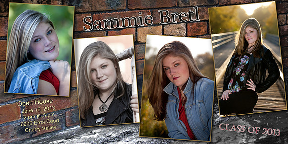 Sammi Bretl  Senior Card 1