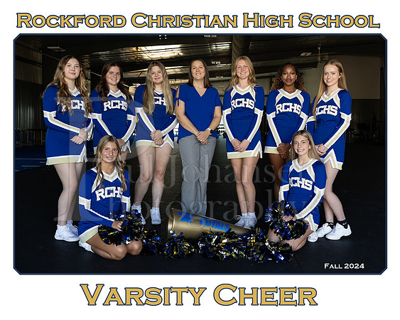 Rockford Christian Girls Cheer Fall 2024 Team