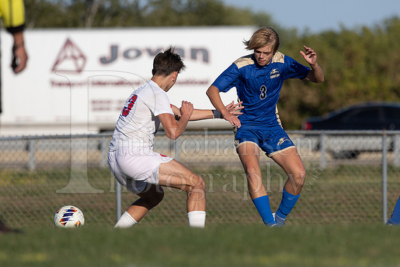 Rockford Christian Boys Varsity Soccer vs Oregon 10-2-2024-0218