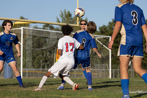 Rockford Christian Boys Varsity Soccer vs Oregon 10-2-2024-0487