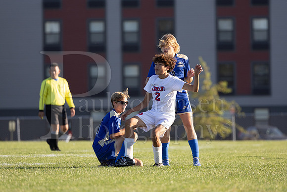 Rockford Christian Boys Varsity Soccer vs Oregon 10-2-2024-0749