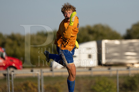 Rockford Christian Boys Varsity Soccer vs Oregon 10-2-2024-1015