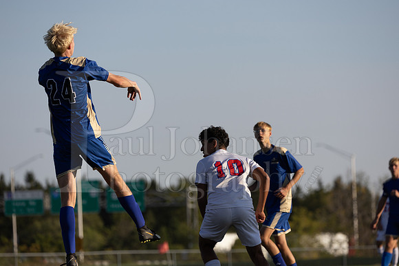 Rockford Christian Boys Varsity Soccer vs Oregon 10-2-2024-0877