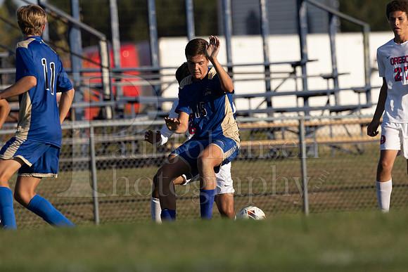 Rockford Christian Boys Varsity Soccer vs Oregon 10-2-2024-0845