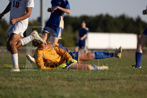 Rockford Christian Boys Varsity Soccer vs Oregon 10-2-2024-0756