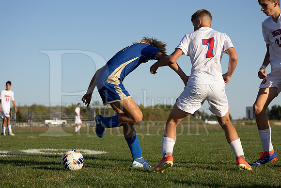 Rockford Christian Boys Varsity Soccer vs Oregon 10-2-2024-0651