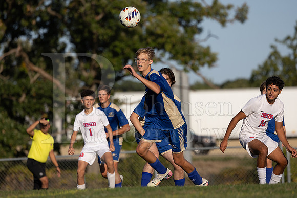 Rockford Christian Boys Varsity Soccer vs Oregon 10-2-2024-0585