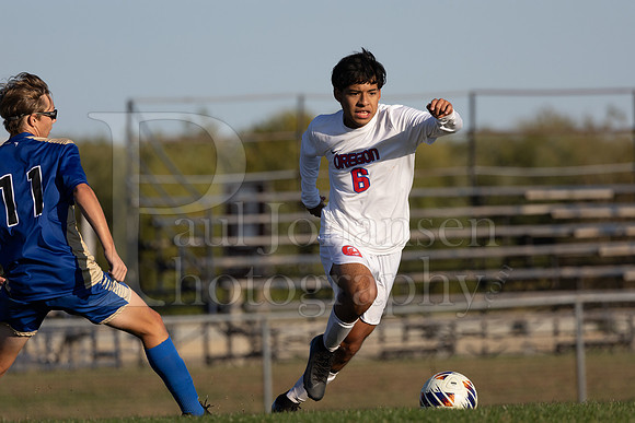 Rockford Christian Boys Varsity Soccer vs Oregon 10-2-2024-0643