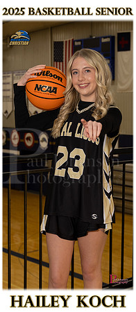 RC Winter Senior Banner Basketball Hailey Koch