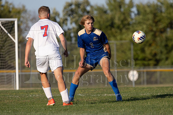 Rockford Christian Boys Varsity Soccer vs Oregon 10-2-2024-0411