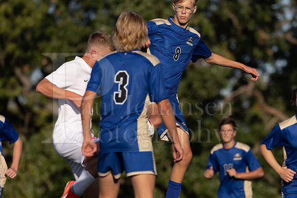 Rockford Christian Boys Varsity Soccer vs Oregon 10-2-2024-0598