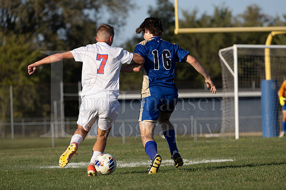 Rockford Christian Boys Varsity Soccer vs Oregon 10-2-2024-0318
