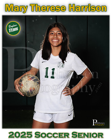 Boylan Girls Soccer Senior 2025 Mary Therese Harrison
