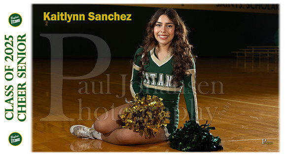 Boylan Senior Cheer Banner Kaitlynn Sanchez 2