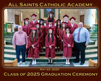 All Saints Catholic Academy Graduation 2025 8x10 Ver 2