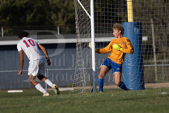 Rockford Christian Boys Varsity Soccer vs Oregon 10-2-2024-0199