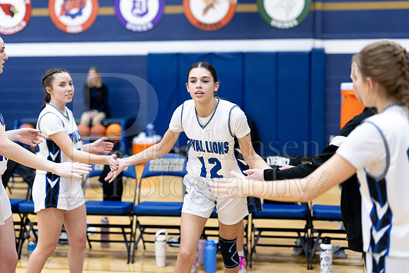 Rockford Christian Girls Varsity Basketball vs Lutheran 1-13-2025-0059