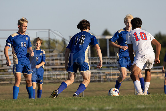 Rockford Christian Boys Varsity Soccer vs Oregon 10-2-2024-0785