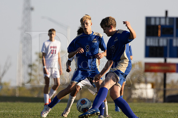 Rockford Christian Boys Varsity Soccer vs Oregon 10-2-2024-0942