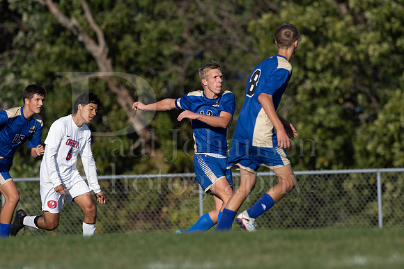 Rockford Christian Boys Varsity Soccer vs Oregon 10-2-2024-0212