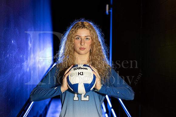Rockford Christian Girls Varsity Volleyball Senior Banners Fall 2024-0104
