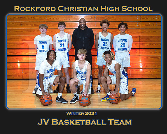 Rockford Christian 2021 8x10 JV Basketball