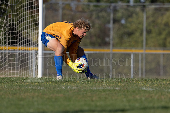 Rockford Christian Boys Varsity Soccer vs Oregon 10-2-2024-0357