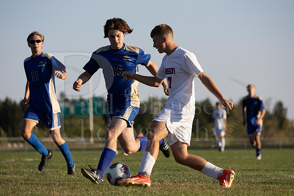 Rockford Christian Boys Varsity Soccer vs Oregon 10-2-2024-0968