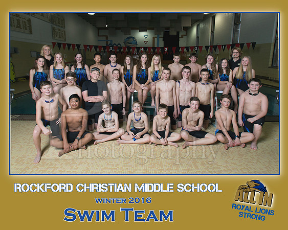 Rockford Christian  Middle School Team 8x10 Winter 2016 Swimming-2