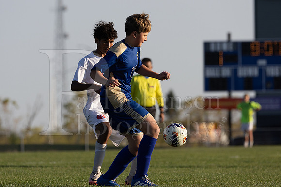 Rockford Christian Boys Varsity Soccer vs Oregon 10-2-2024-0798