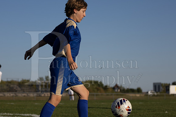 Rockford Christian Boys Varsity Soccer vs Oregon 10-2-2024-0451