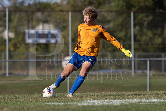 Rockford Christian Boys Varsity Soccer vs Oregon 10-2-2024-0349